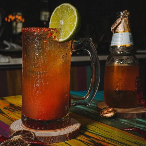Chelas bien frias en el restaurante don sombrero miami beach