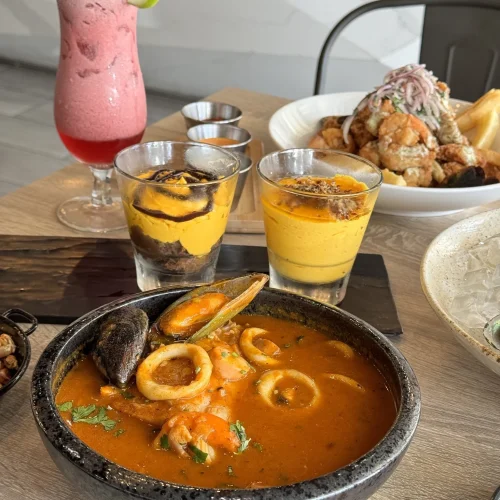 Platillos caseros peruanos del restaurante merkado 31 north miami beach