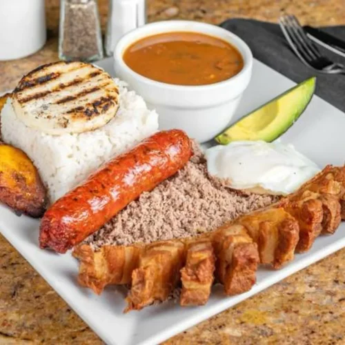 Comida colombiana restaurant los antojos