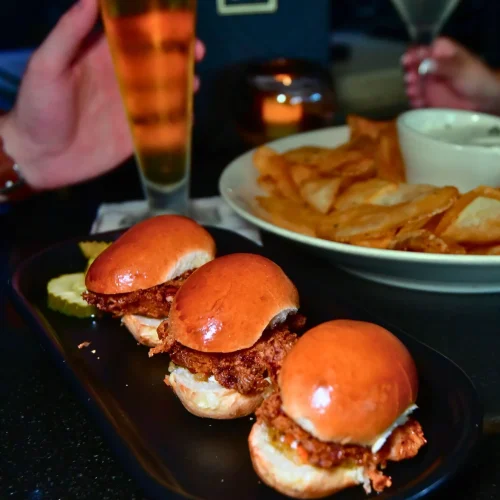 Sliders burgers mortons steakhouse