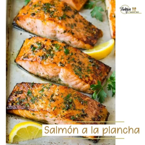 salmón a la plancha restaurant los antojos miami
