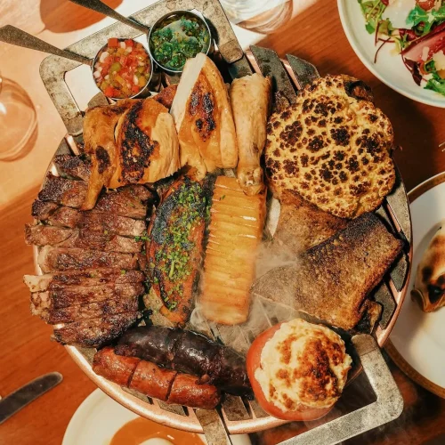 tabla de cortes y chorizos